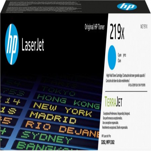 Toner HP W2191X Cyan - l'unité - grande capacité