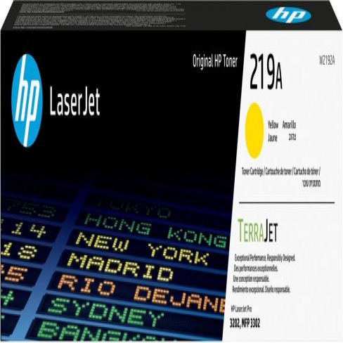 Toner HP W2192A Jaune - l'unité