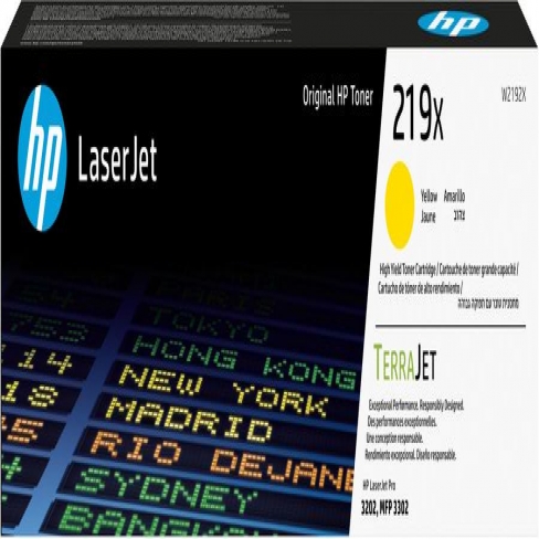Toner HP W2192X Jaune - l'unité - grande capacité