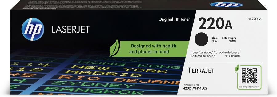 Toner laser HP W2200A Noir - l'unité