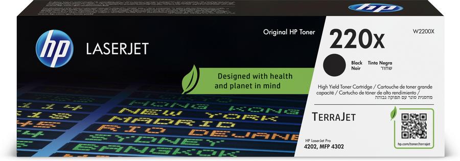Toner laser HP W2200X Noir - l'unité