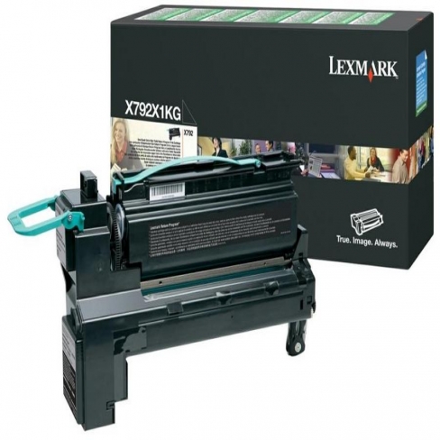 Toner laser Lexmark X792X1KG - noir - l'unité