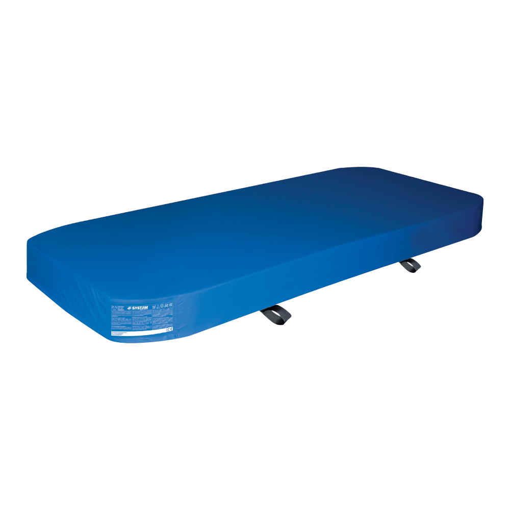 Housse Polymaille 4 poignées pour matelas 90x200x14 cm - coins arrondis