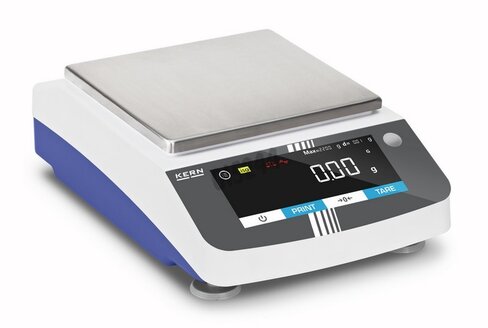 Balance de précision KERN PDT 2200g/10mg plateau 185x185mm