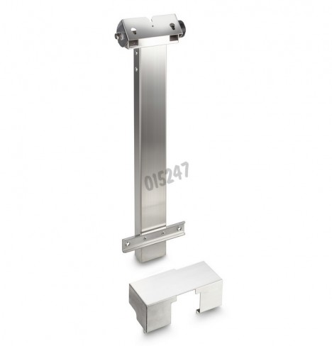 Support afficheur colonne inox 700mm