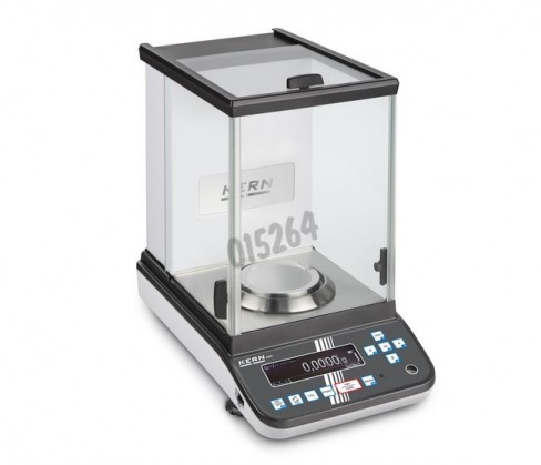 Balance analytique KERN ABP 120g/0,1mg plateau 91mm cage 3 portes coulissantes