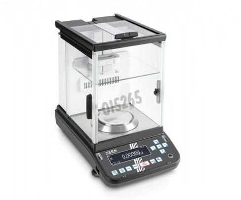 Balance semi-micro KERN ABP-A 135g /0,01 mg plateau 91 mm cage 3 portes coulissantes automatiques