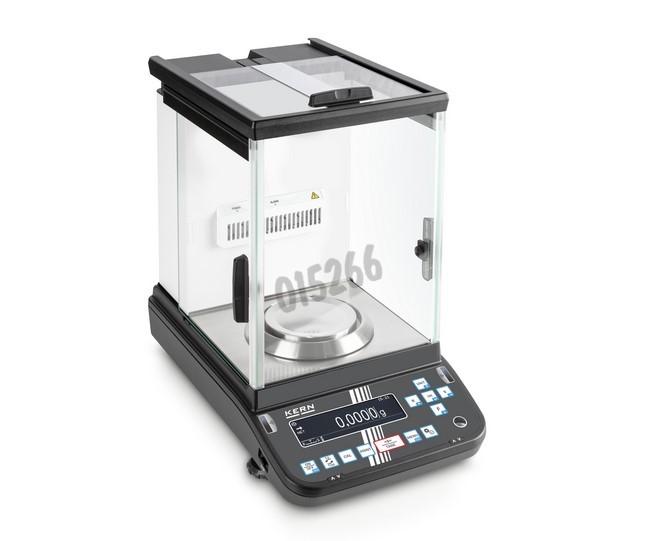 Balance analytique KERN ABP-A 220g /0,1 mg plateau 91 mm cage 3 portes coulissantes automatiques