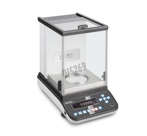 Balance semi-micro KERN ABP-A 220g /0,01 mg plateau 91 mm cage 3 portes coulissantes