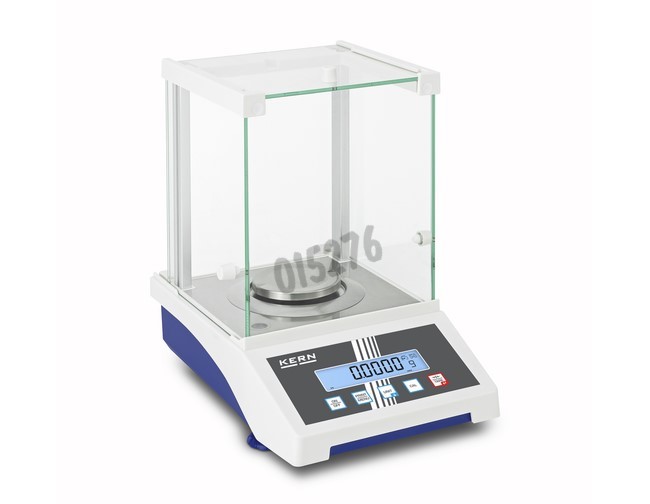 Balance analytique 220g/0,1mg cage plateau inox 80mm calibration avec poids externe (non fourni)