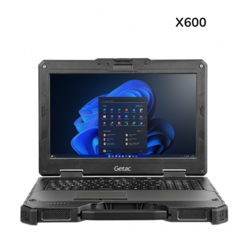 PC portable durci GETAC X600 - 15,6'' FHD i5-11500HE vPro - 16 Go - 512 Go - Win 11 Pro - sans chargeur