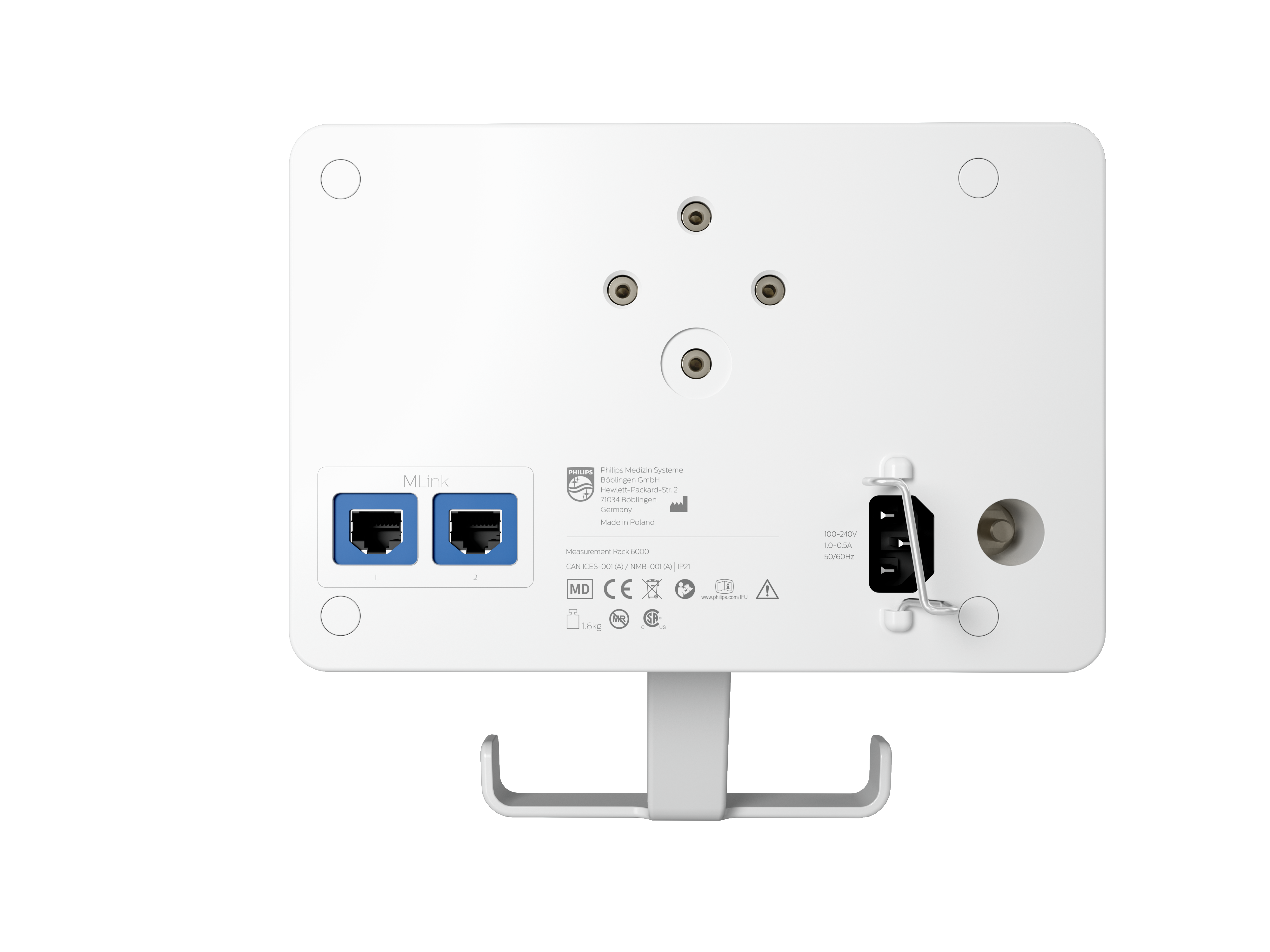 Rack pour moniteurs PM6100, PM6300, PM6500