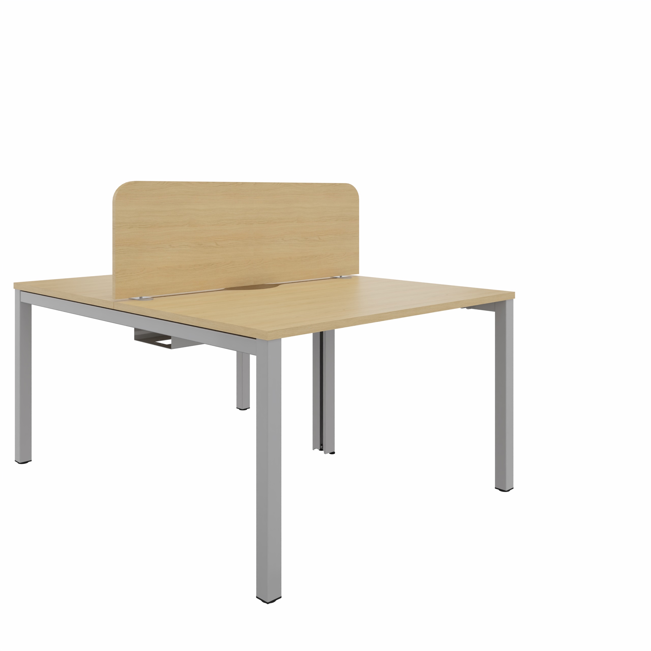 Ecran de séparation pour bureaux face à face Arial - l. 120 cm - mélaminé