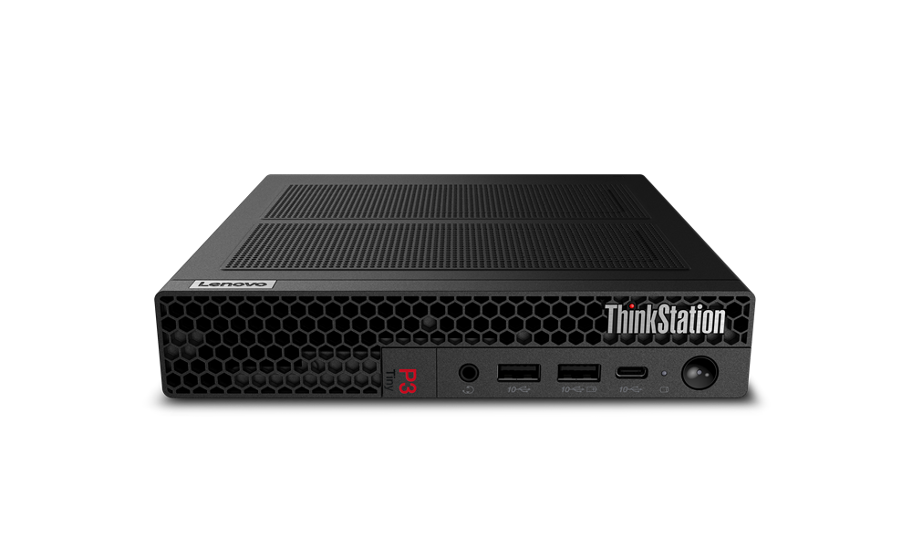 Station de travail Lenovo P3 Tiny i3-14100 - 8 Go - 512 Go SSD - Windows 11 Pro -