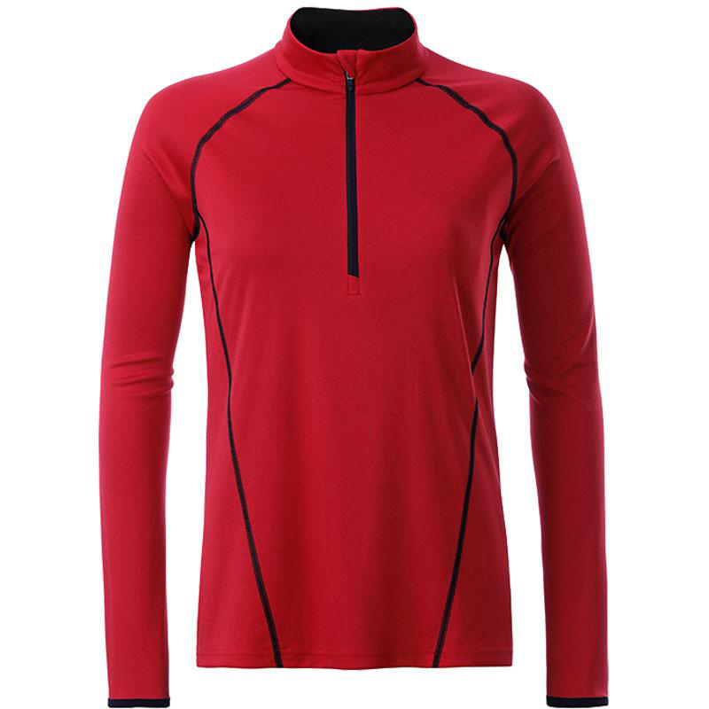 T-shirt running respirant homme - manches longues - JN498 - 100 % polyester respirant - 130 g/m2