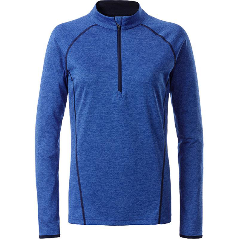 T-shirt running respirant femme - manches longues - JN497 - 100 % polyester respirant - 130 g/m2