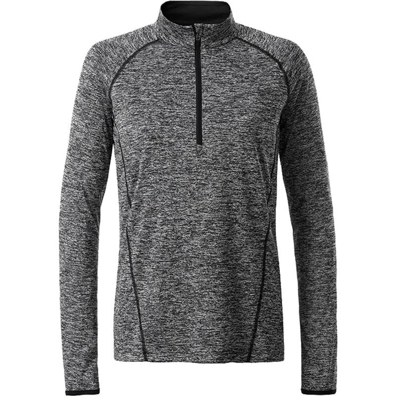 T-shirt running respirant femme - manches longues - JN497 - 100 % polyester respirant - 130 g/m2