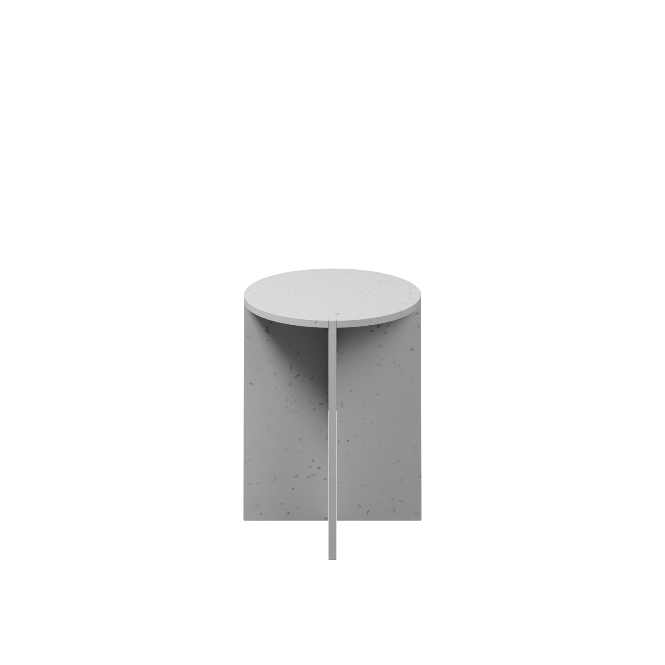 Tabouret Eclo - Ø 36 x h. 45 cm - plastique PS 100% recyclé