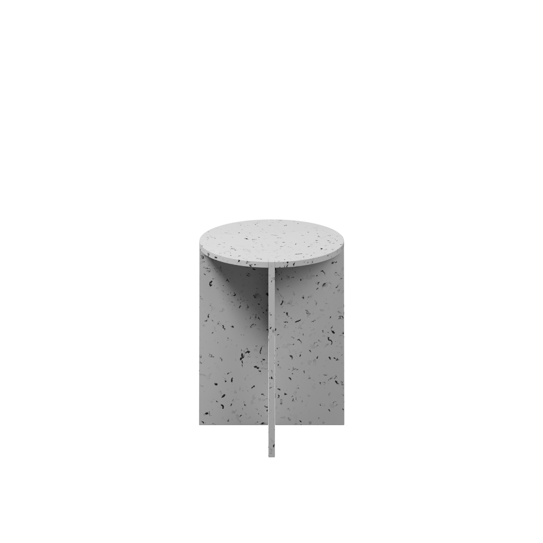 Tabouret Eclo - Ø 36 x h. 45 cm - plastique PS 100% recyclé