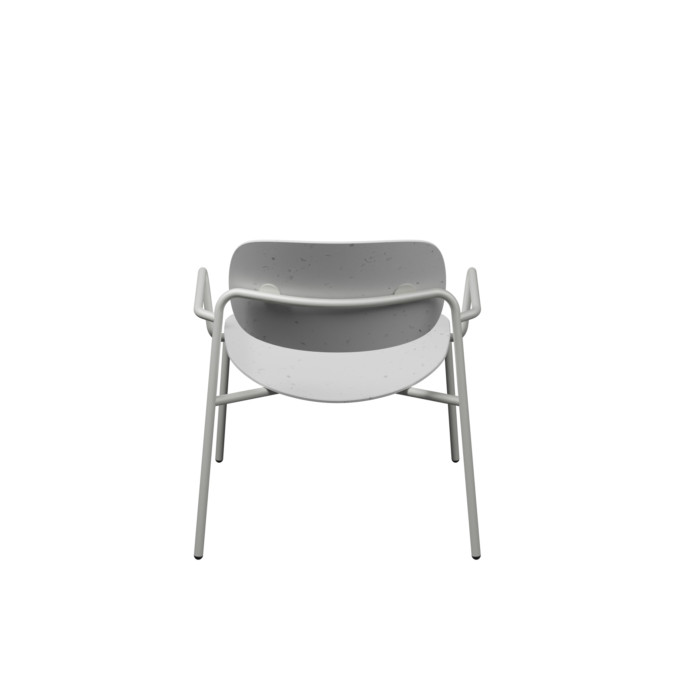 Chauffeuse Uso - Plastique PEHD 100 % recyclé - structure acier - empilable