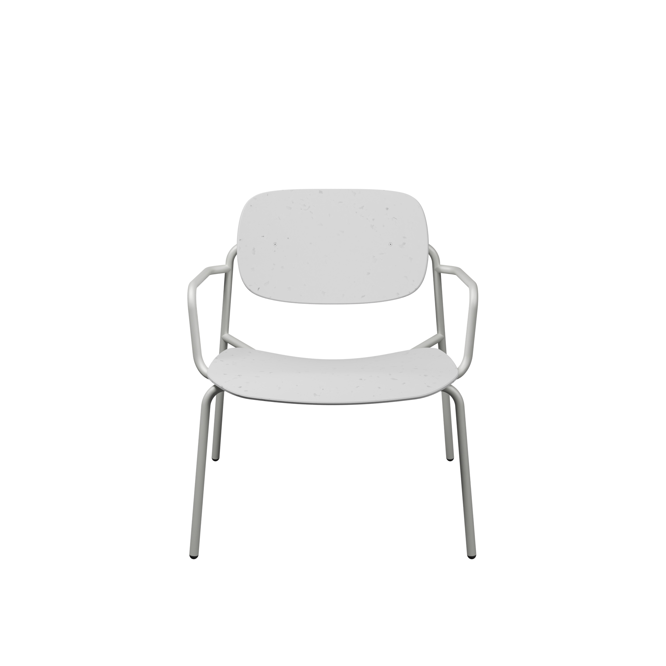 Chauffeuse Uso - Plastique PEHD 100 % recyclé - structure acier - empilable