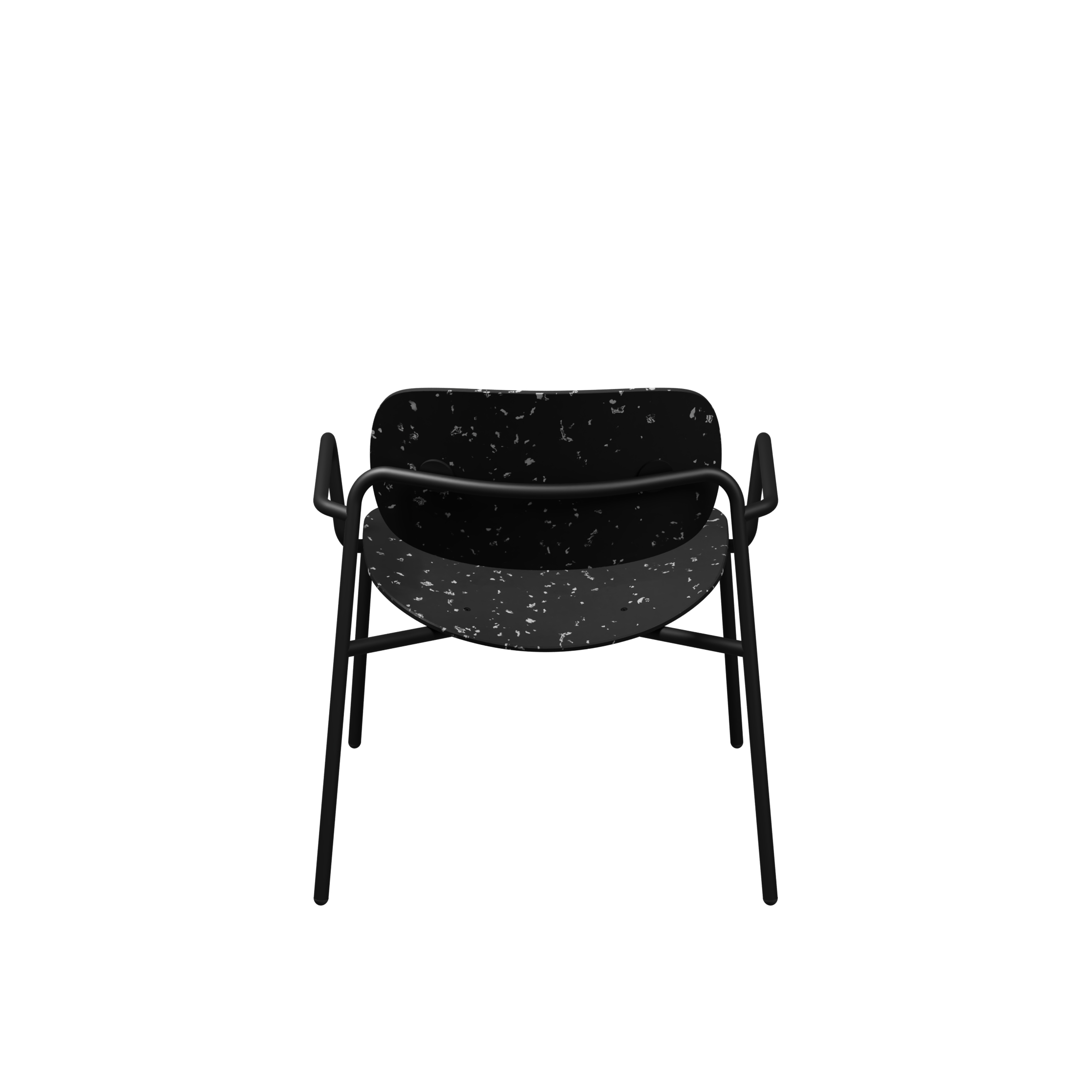 Chauffeuse Uso - Plastique PEHD 100 % recyclé - structure acier - empilable