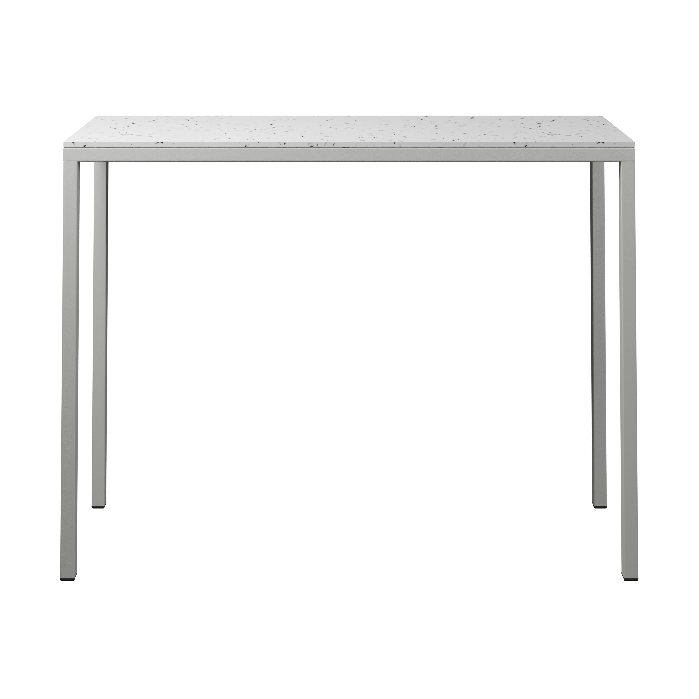 Console Tetra - plateau 120x40 cm - h. 90 cm - plateau PS 100% recyclé - piétement époxy