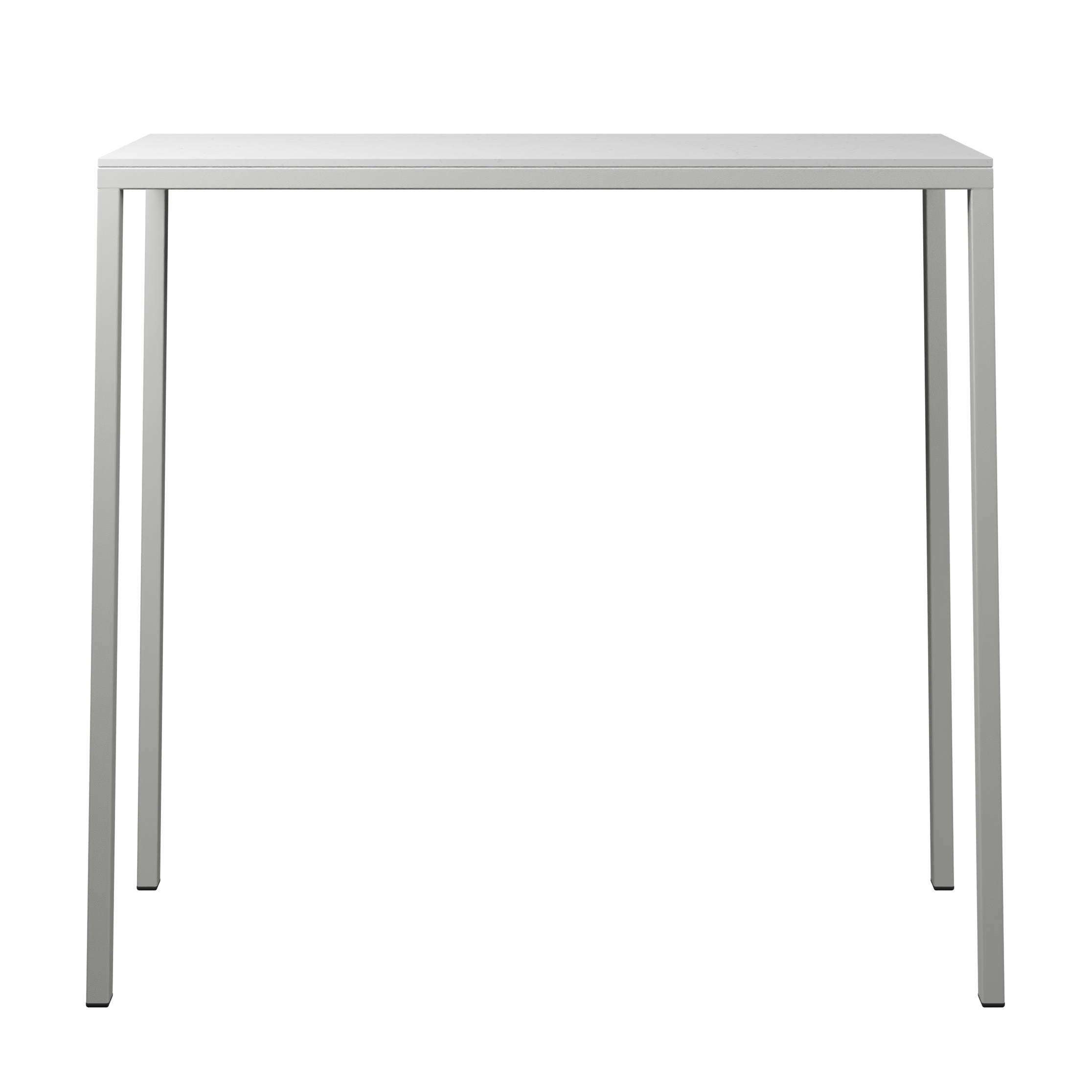 Console Tetra - plateau 120 x 40 cm - h. 110 cm - plateau PS 100% recyclé - piétement époxy