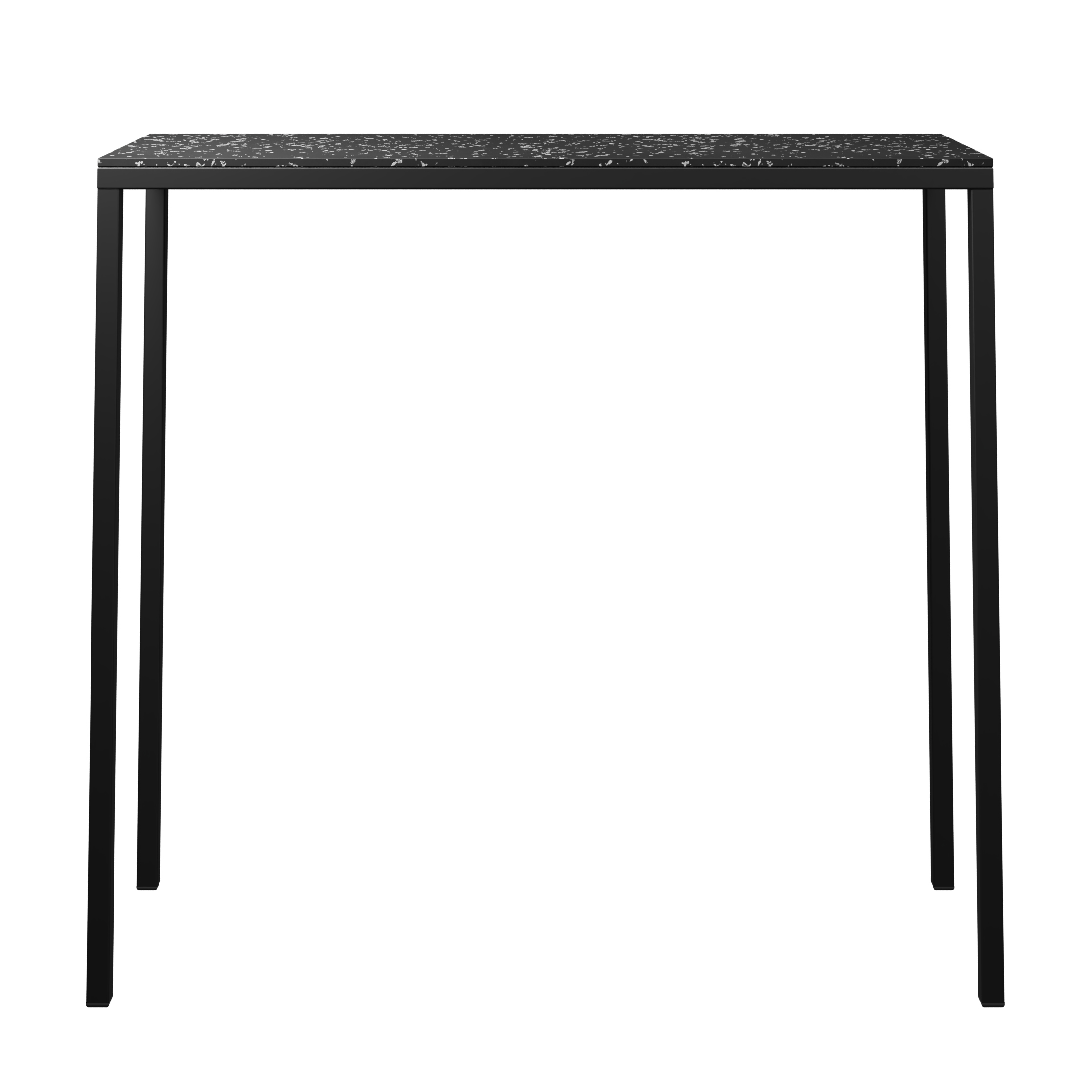 Console Tetra - plateau 120 x 40 cm - h. 110 cm - plateau PS 100% recyclé - piétement époxy