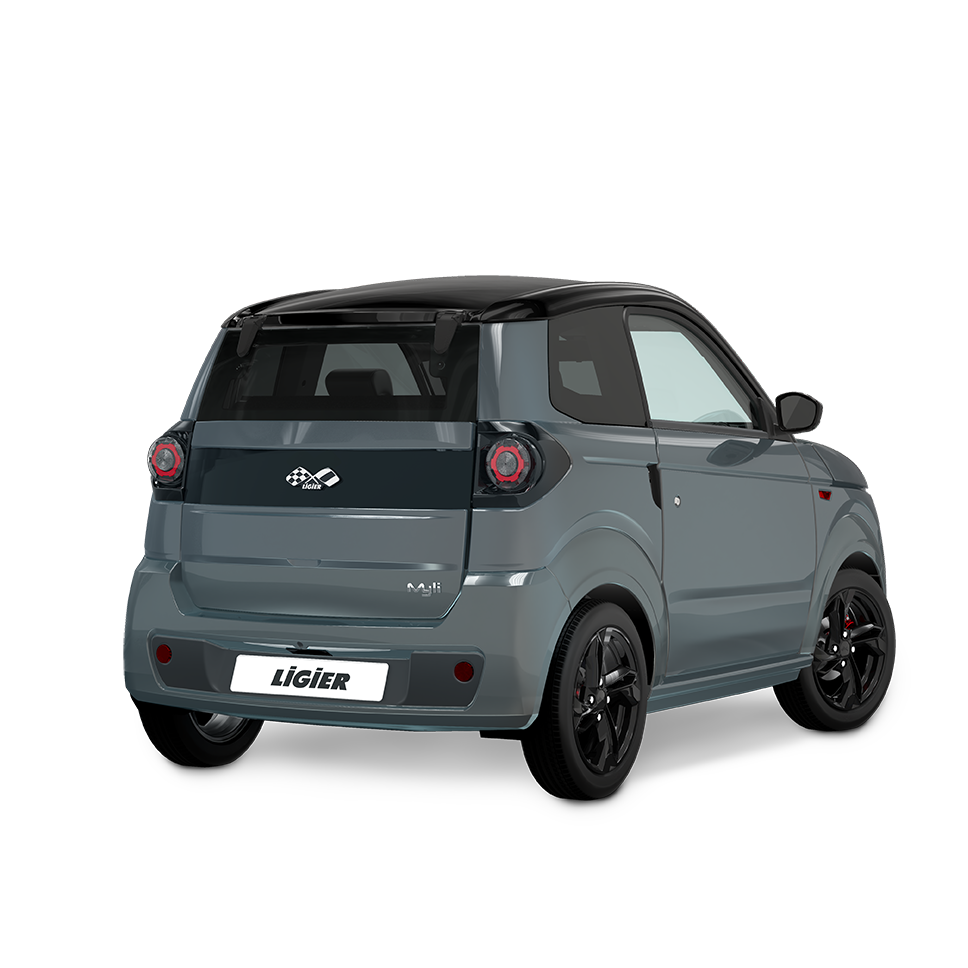 Véhicule électrique Ligier MYLI E.PIC - L7e - EV 12 kWh - Gris Graphite Metal