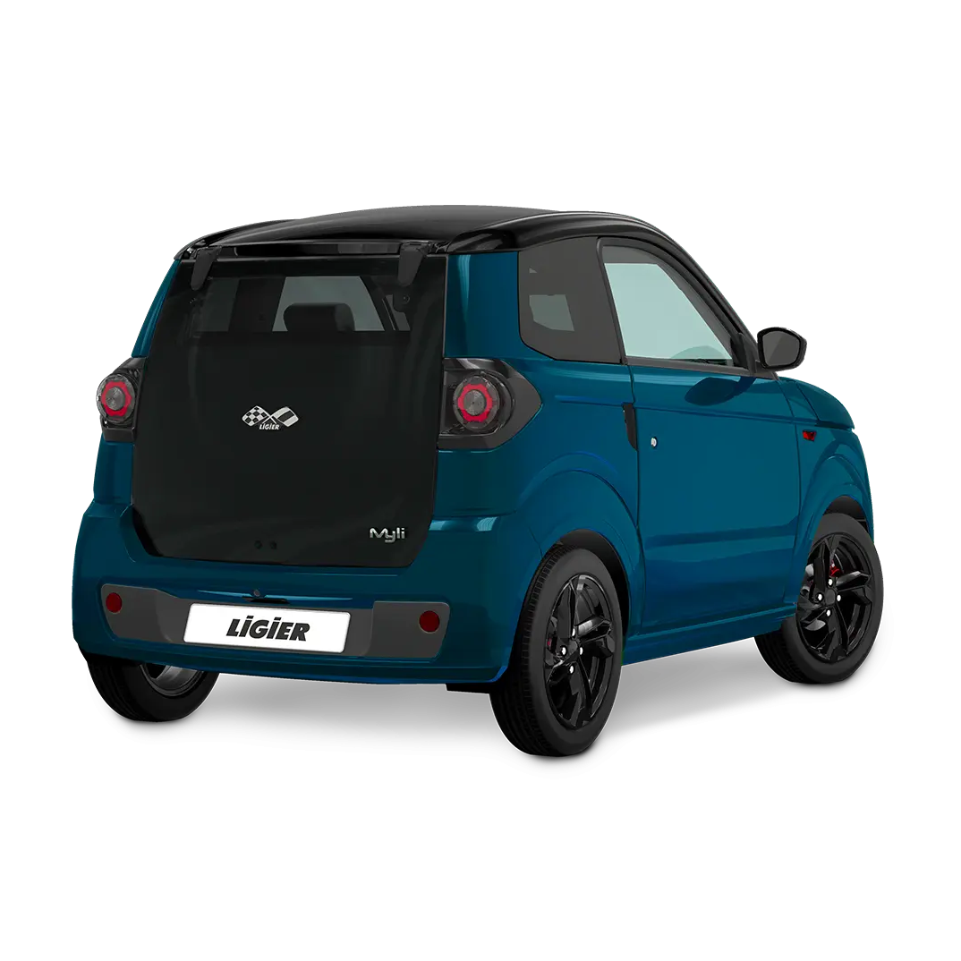 Véhicule électrique Ligier MYLI E.PIC - L7e - EV 12 kWh - Bleu Odyssey Metal