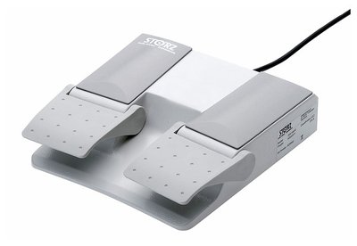 Pédale de commande USB Double pédalier