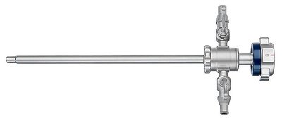 Chemise pour optique 4mm, 2 robinets rotatifs Diam 5,5mm