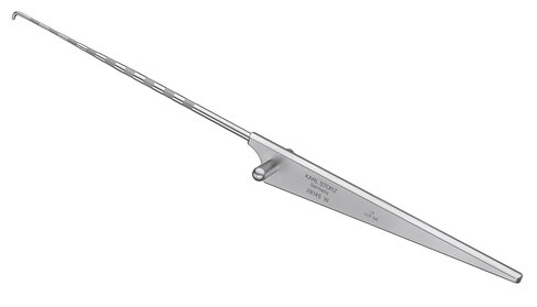 Palpateur gradué Crochet 4mm, diamètre 1,5mm - longueur 12 cm