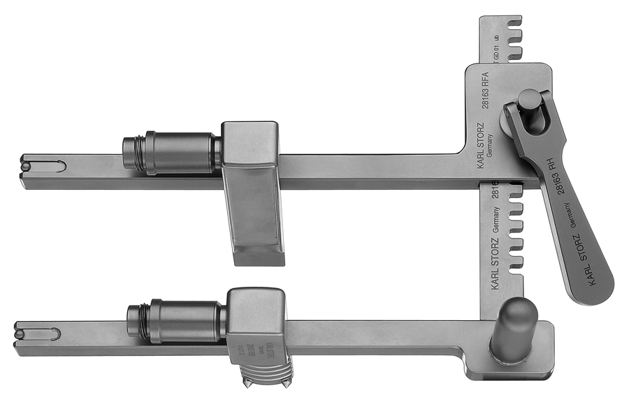 Ecarteur de disques intervertebraux Avec eclairage de lumiere froide incorporé