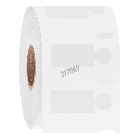 Etiquette Cryostuck pour dymo 550 23,9 x 12,7 mm + diam 9,5