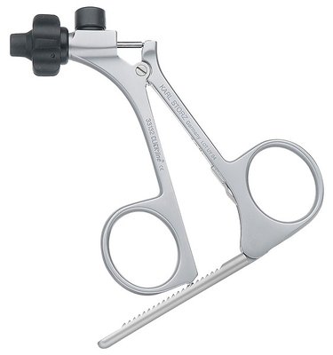 Poignée click line pistolet métal crémaillère rabattable