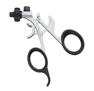 Poignée click line métal crémaillère interne gros anneaux