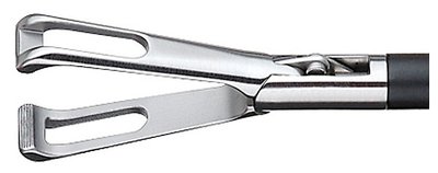 Pince 10mm/36cm poignée métal à mors Babcock fenétrés