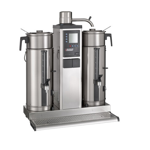 Machine à café à raccordement - Bravilor B5 - 2 containers de 5 L - réserve chauffée de chaque côté sans production