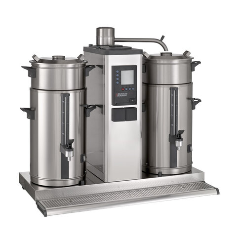 Machine à café à raccordement - Bravilor B10 - 2 containers de 10 L - réserve chauffée de chaque coté sans production
