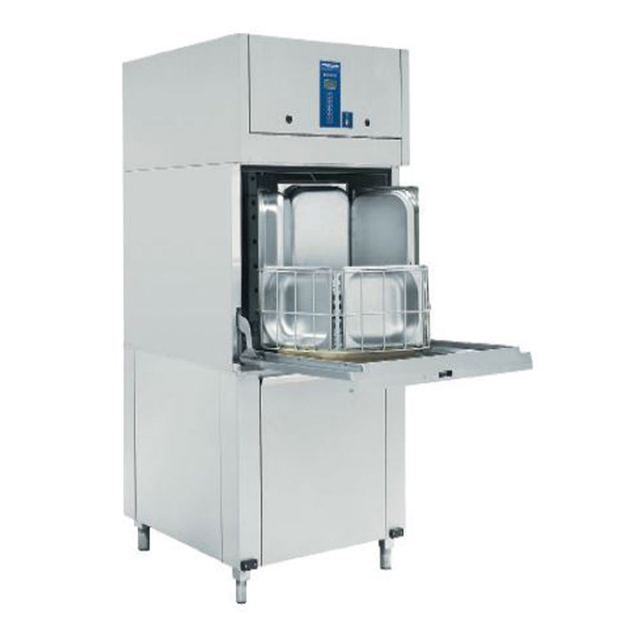 Lave-batterie à granules Metos WD-90GR HC - alimentation eau chaude