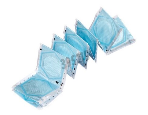Membrane PES blanche quadrillage noir 0,22 µm 47 mm stérile en bande continue x 150 x 150