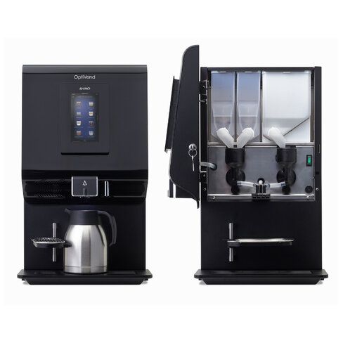 Machine à boisson instantanée ANIMO Raccordement à eau 3 bacs - Optivend Touch 32TS