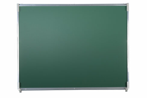 Tableau mural simple 120 x 240 cm - fond vert pour craie
