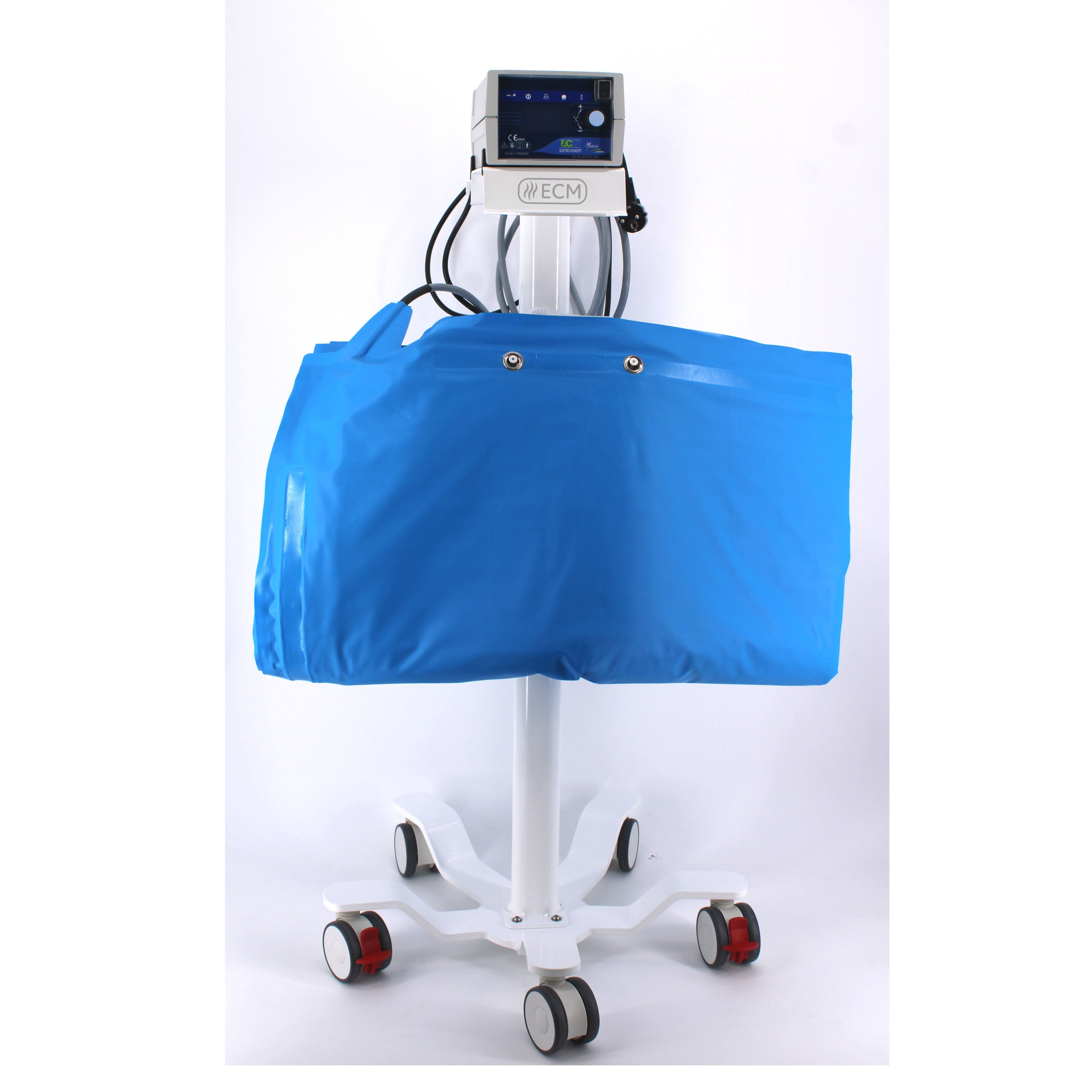 Chariot à 5 roulettes dont 2 à frein pour générateur CB48