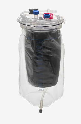 Réservoir de recueil chirurgical souple 170µ - carton de 18 unités