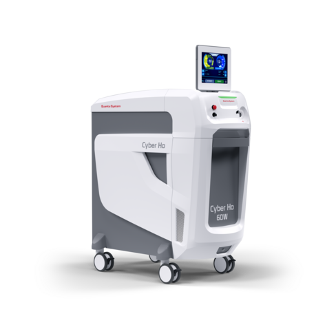 Laser Holmium CyberHo 60 comprenant générateur - pédale - 2 denudeurs de fibre - 2 Pare-débris