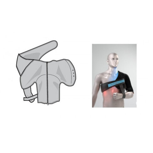 Housse pour attelle d'épaule droite