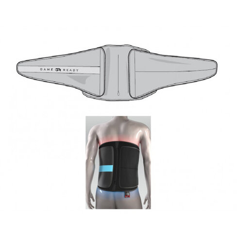 Housse pour attelle ceinture lombaire